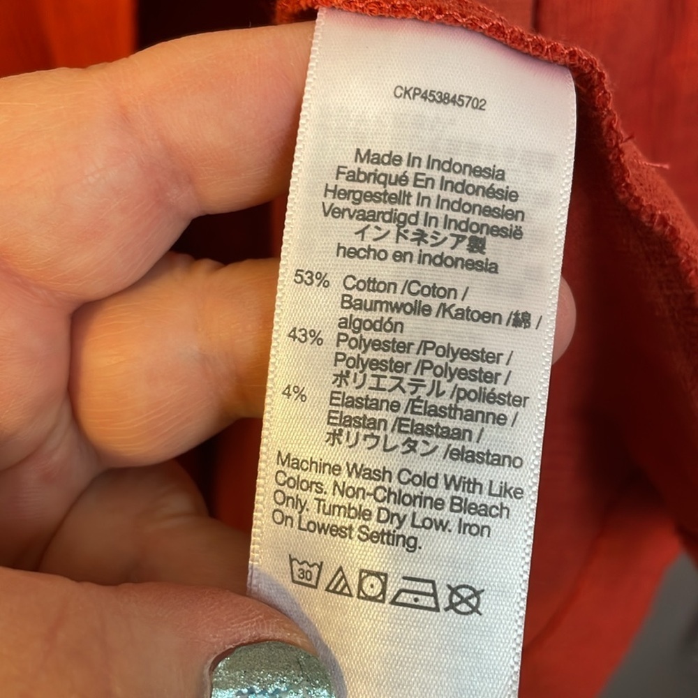 Madewell Cross Front Wrap Flutter Sleeve Mini Dre… - image 6